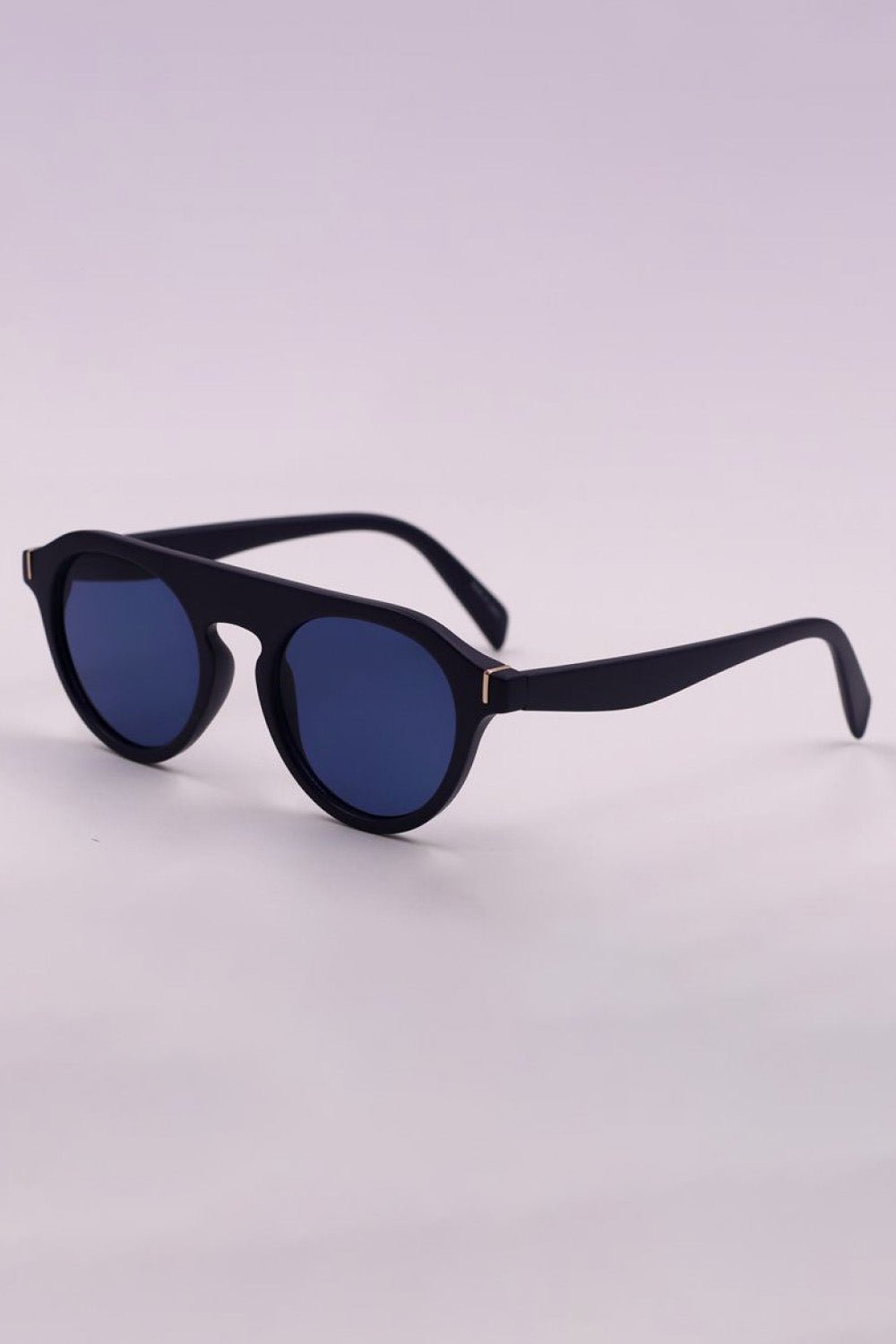 3 - Piece Round Polycarbonate Full Rim Sunglasses - Loulou Boutique