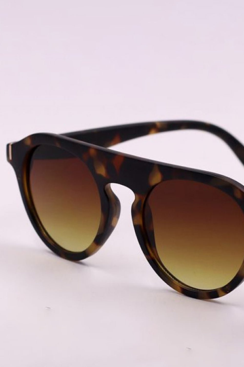 3 - Piece Round Polycarbonate Full Rim Sunglasses - Loulou Boutique