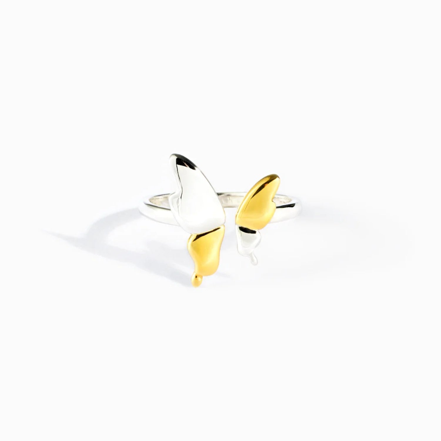 925 Sterling Silver Butterfly Ring - Loulou Boutique