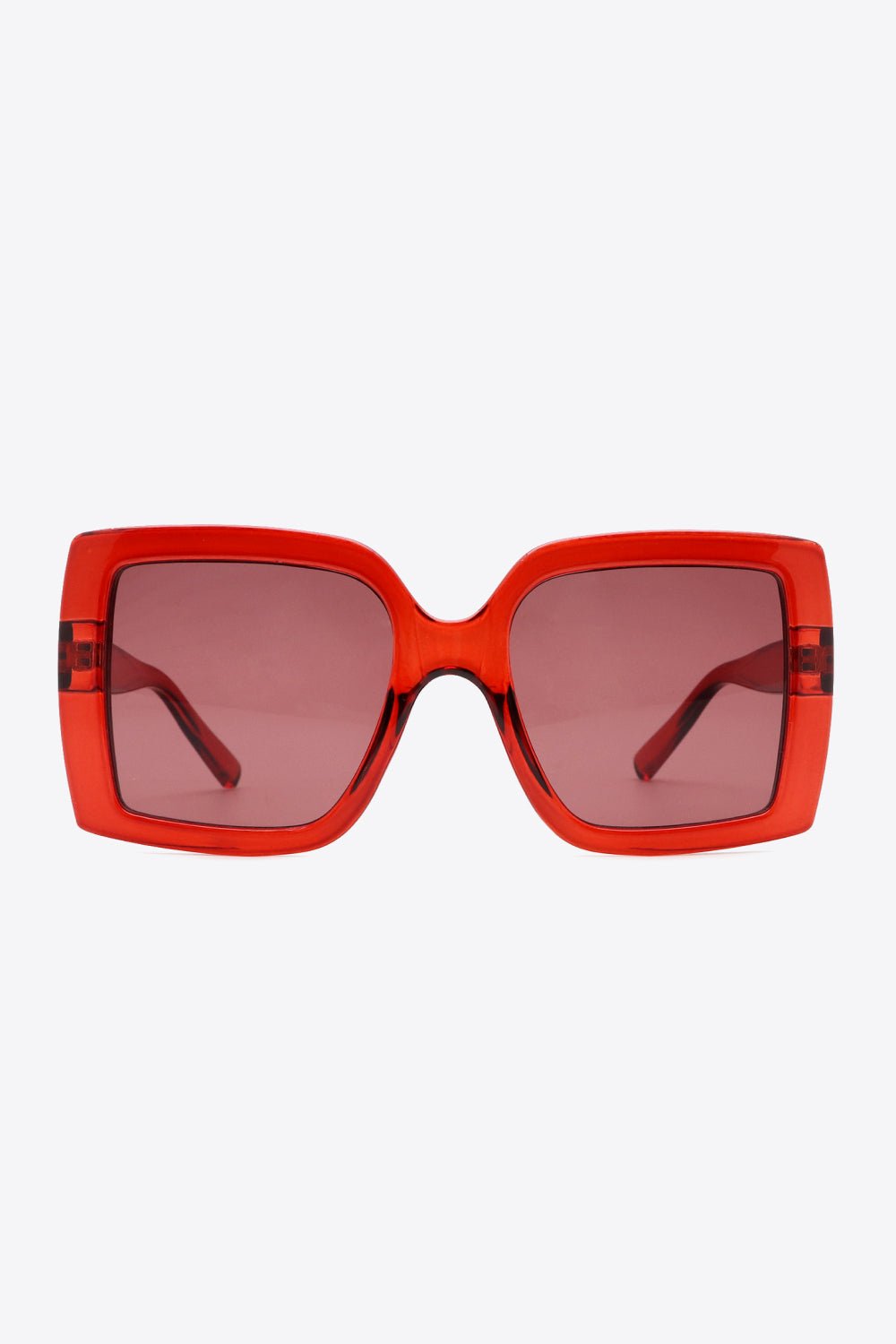 Acetate Lens Square Sunglasses - Loulou Boutique