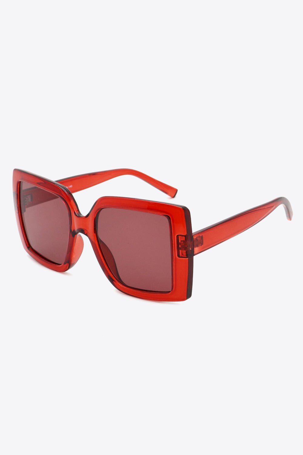 Acetate Lens Square Sunglasses - Loulou Boutique