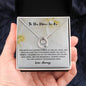 Mom-to-Be's Eternal Bond Personalized Love Knot Necklace