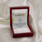 Mom-to-Be's Eternal Bond Personalized Love Knot Necklace