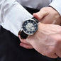 To My Husband - Tailor-Made Elegance: Custom Men's Openwork Watch