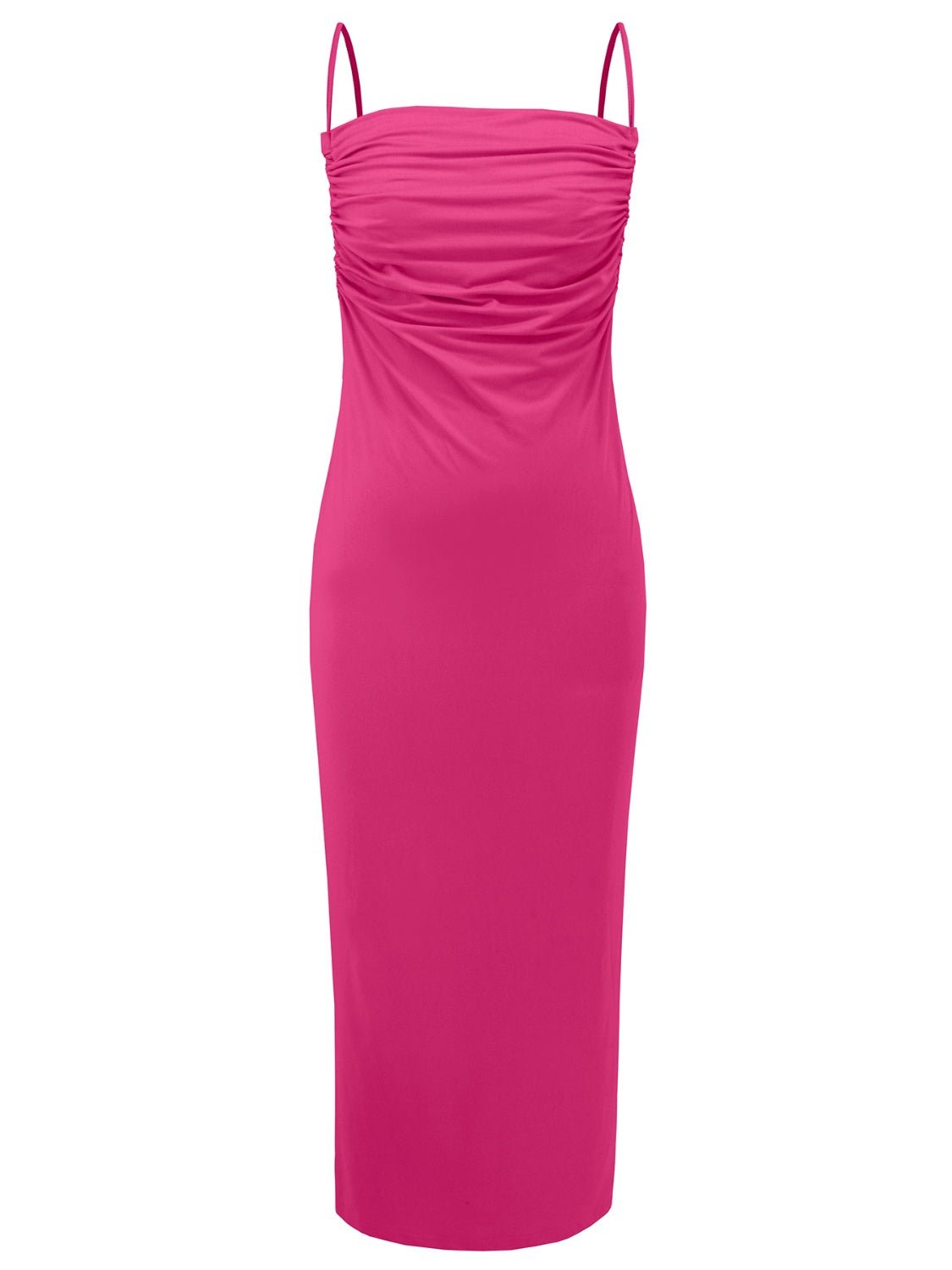 Backless Cowl Neck Sleeveless Cami Dress - Loulou Boutique