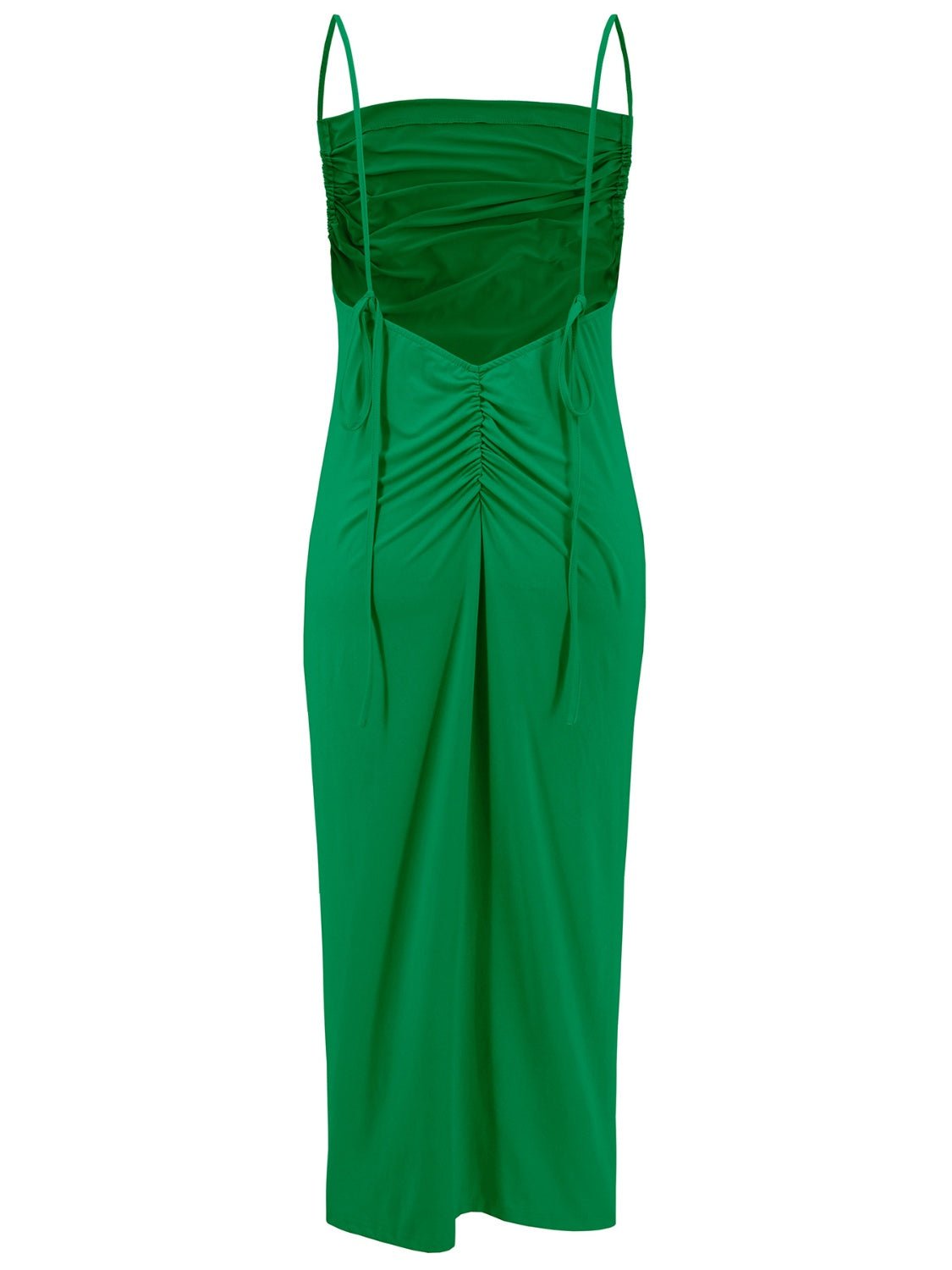 Backless Cowl Neck Sleeveless Cami Dress - Loulou Boutique