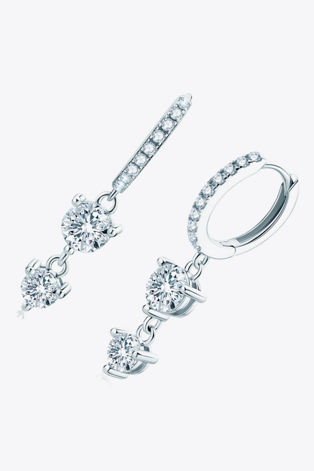 Be The One Moissanite Drop Earrings - Loulou Boutique