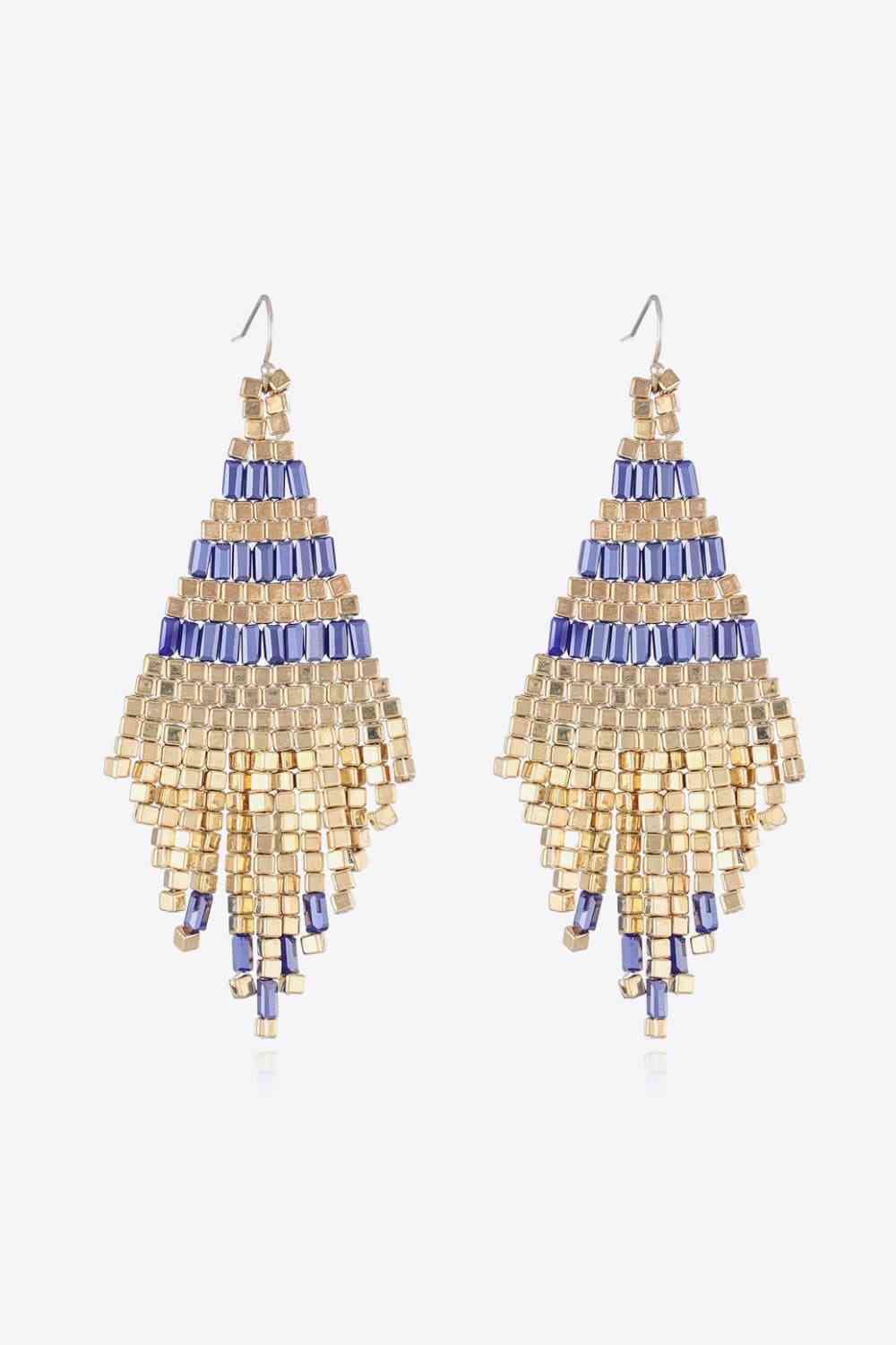 Beaded Dangle Earrings - Loulou Boutique