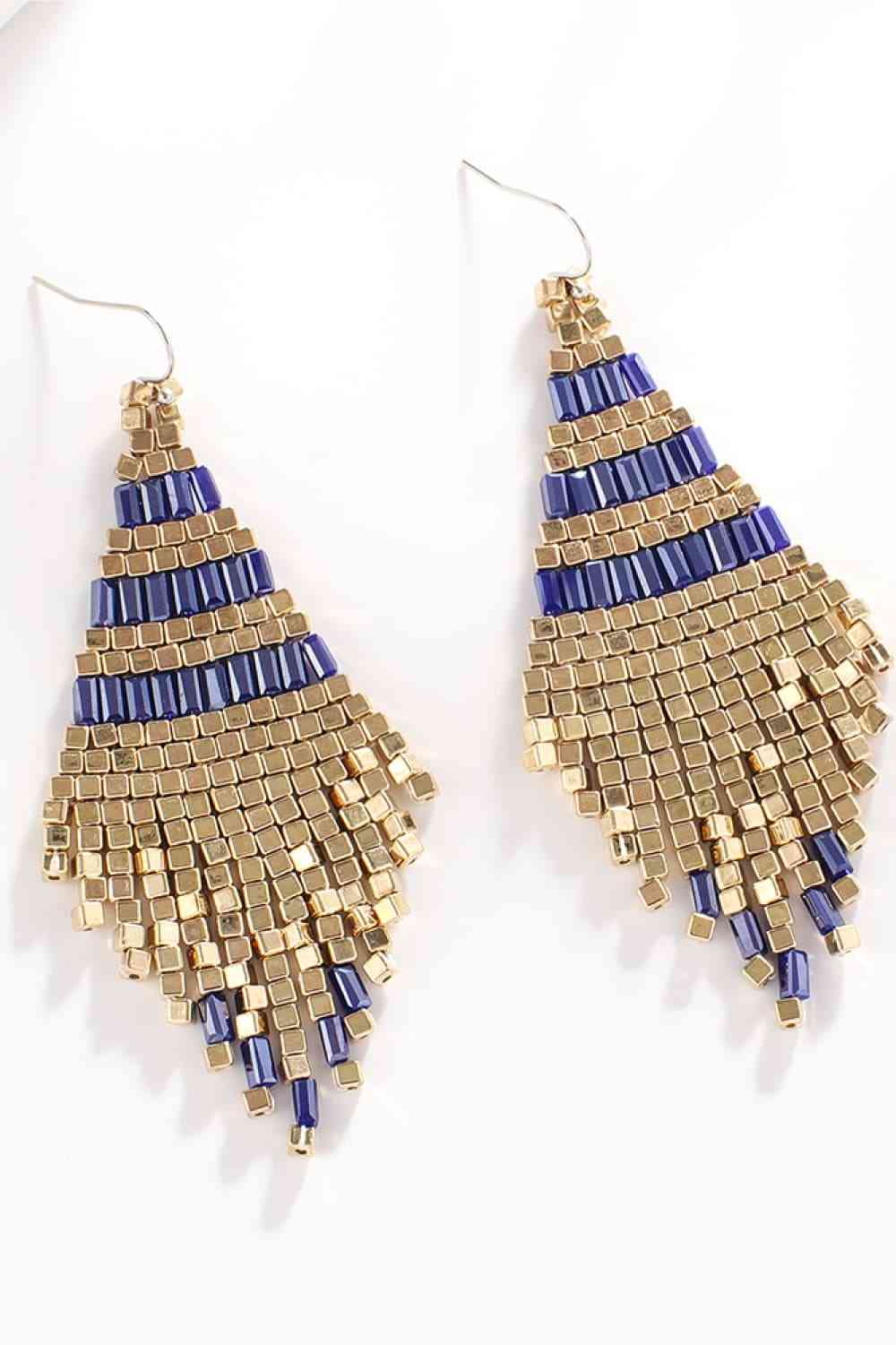 Beaded Dangle Earrings - Loulou Boutique