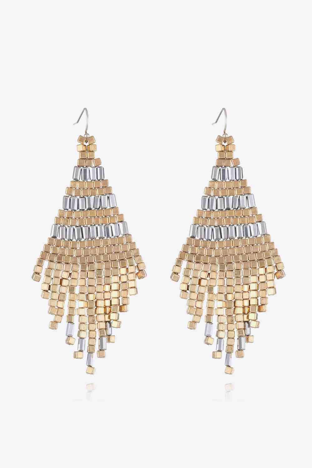 Beaded Dangle Earrings - Loulou Boutique