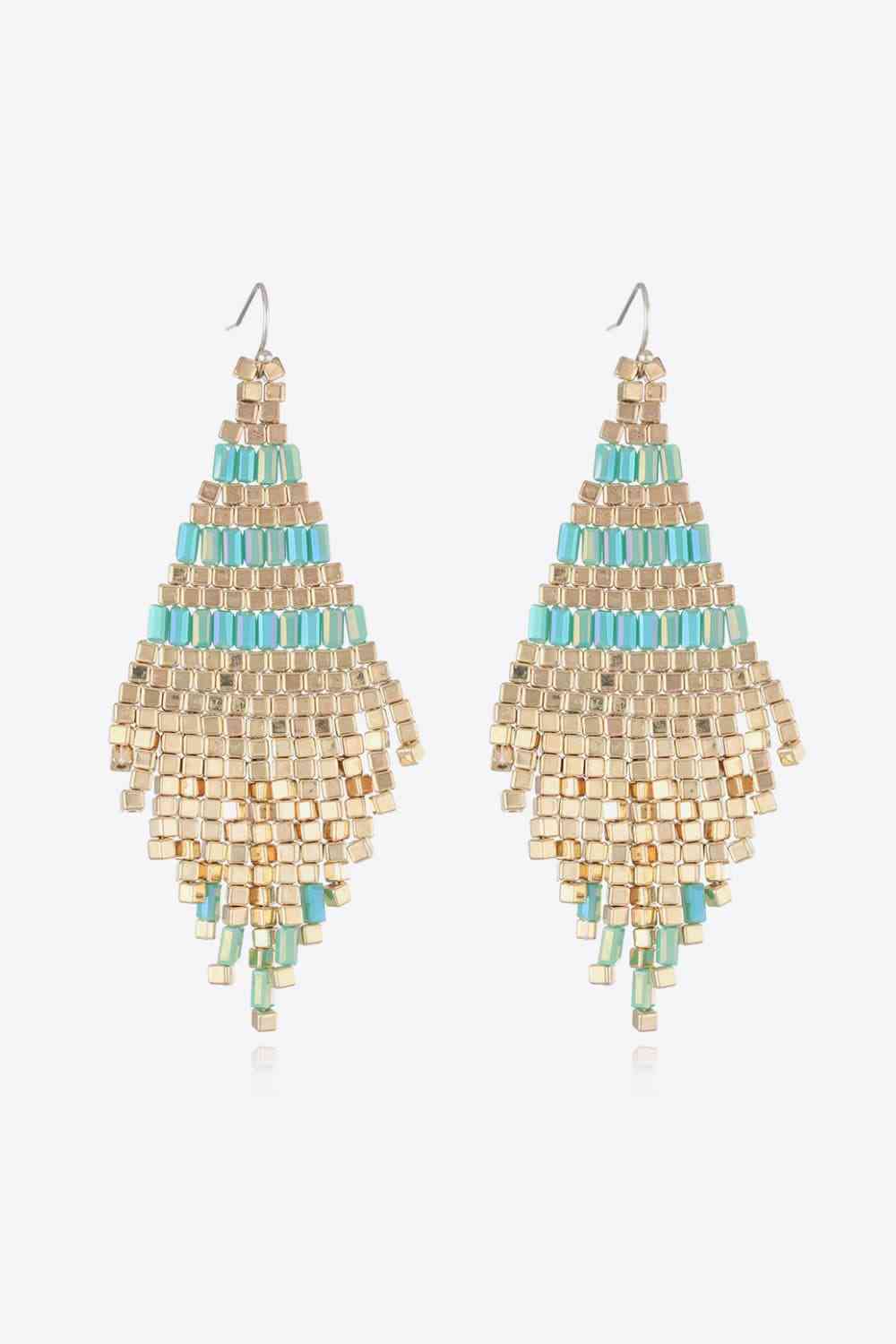 Beaded Dangle Earrings - Loulou Boutique