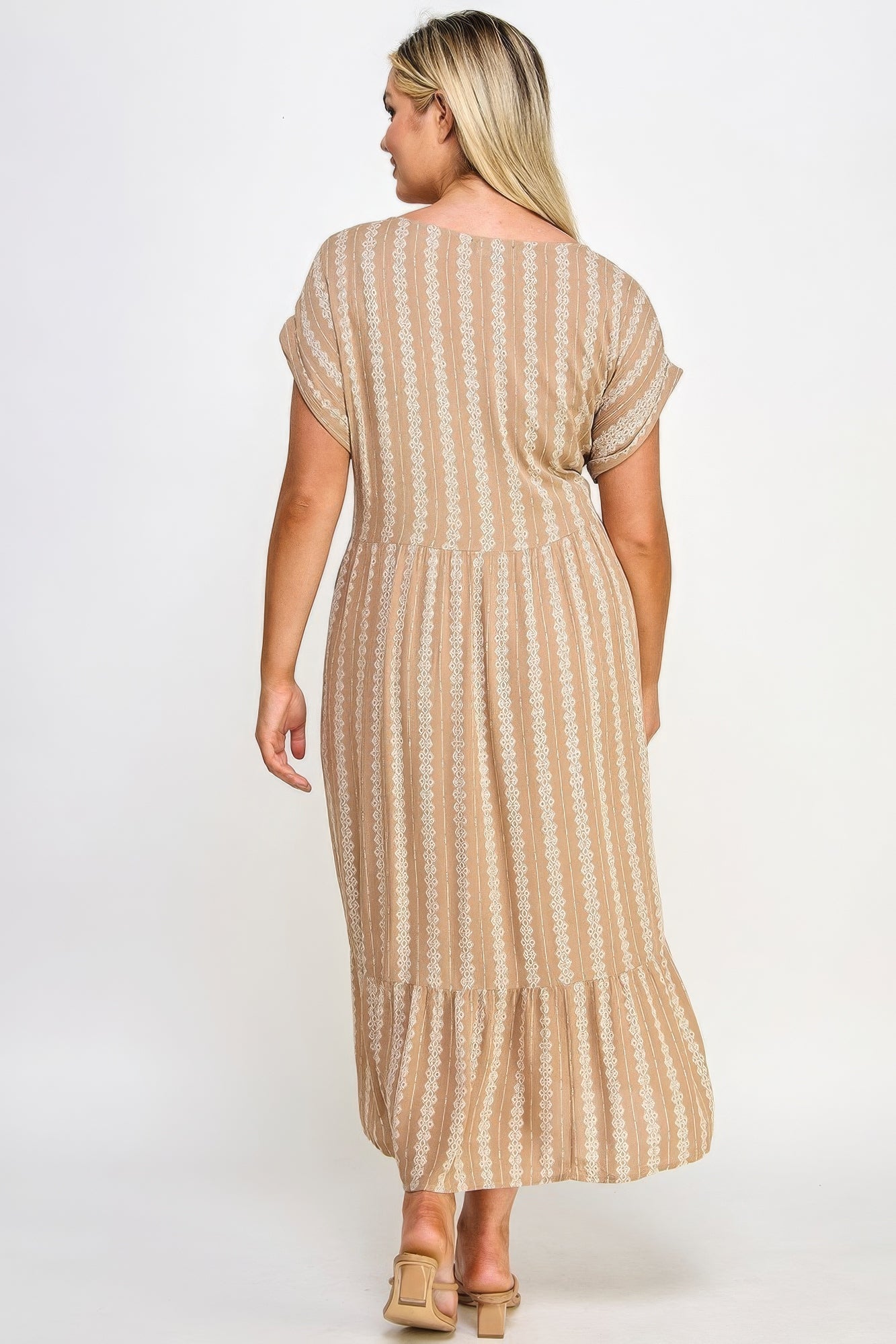 Boho Maxi Dress W/ Slip - Loulou Boutique