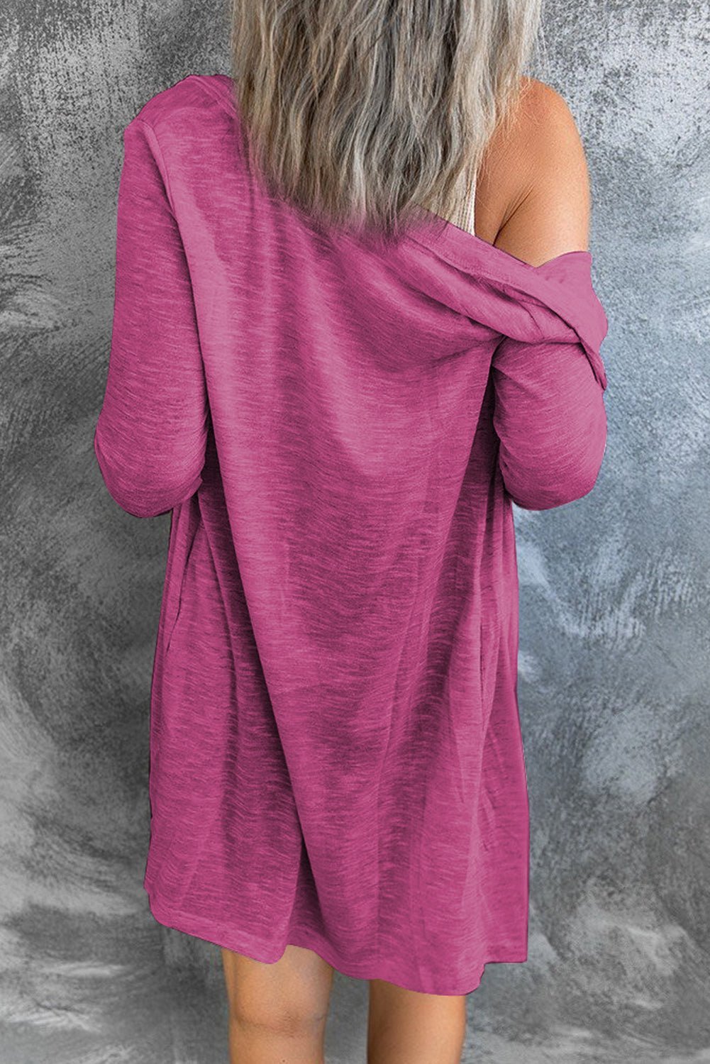 Button Up Long Sleeve Cover Up - Loulou Boutique