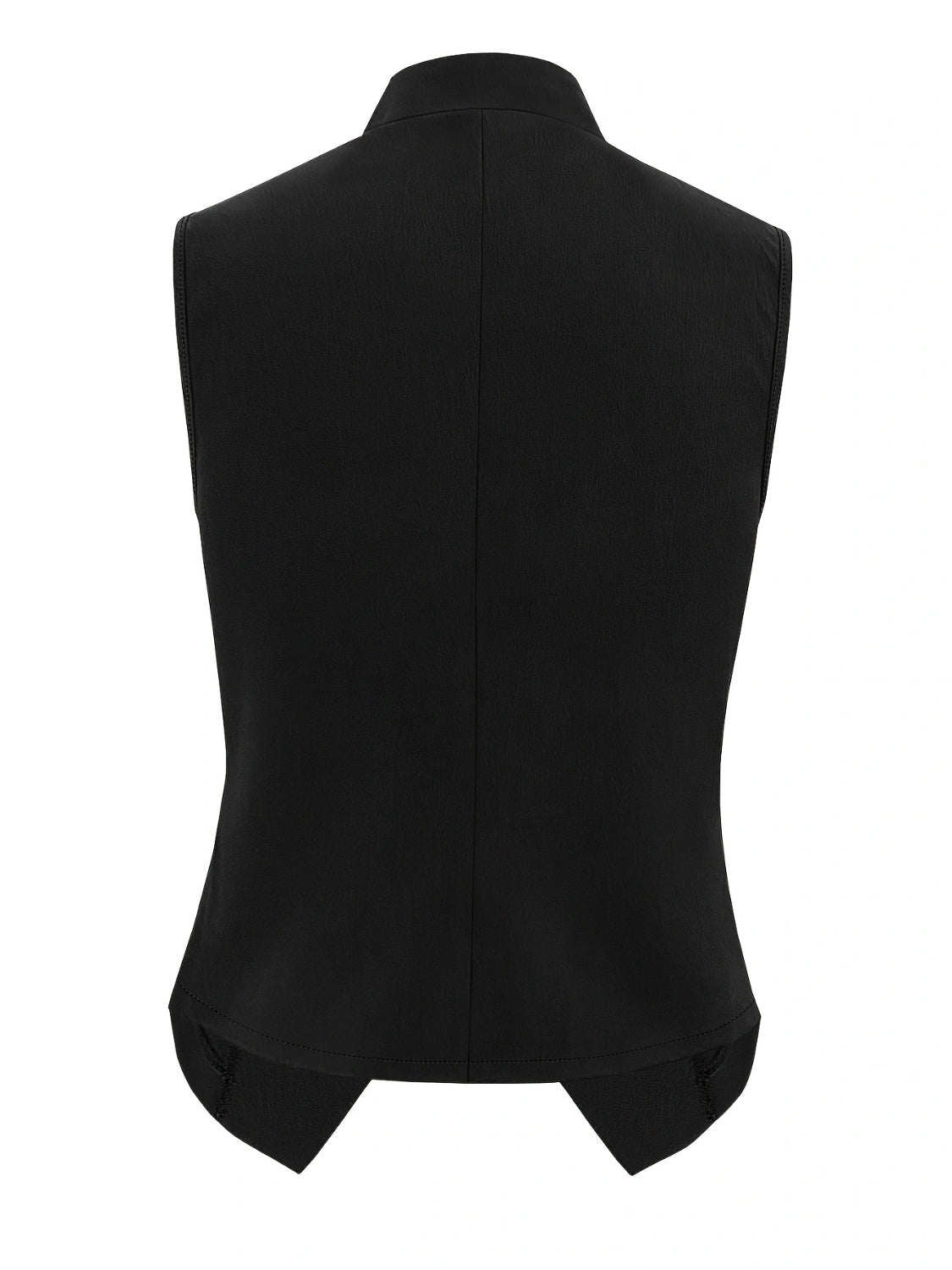 Button Up Surplice Vest - Loulou Boutique