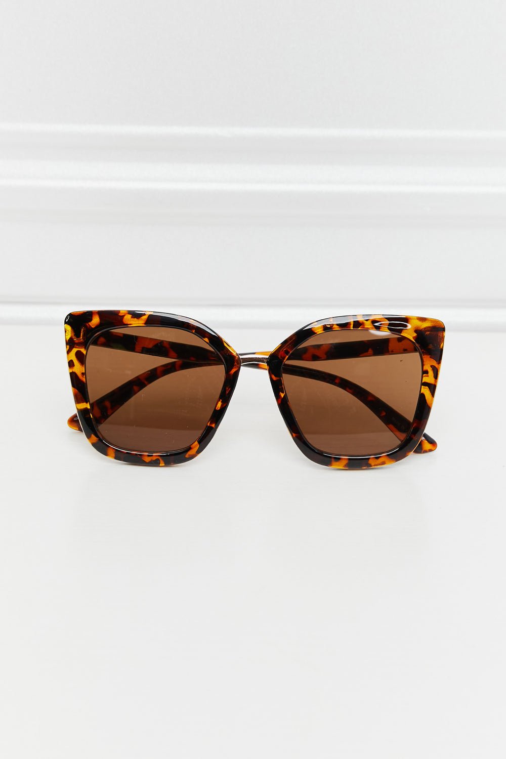 Cat Eye Full Rim Polycarbonate Sunglasses - Loulou Boutique