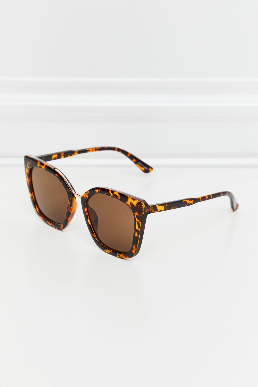 Cat Eye Full Rim Polycarbonate Sunglasses - Loulou Boutique