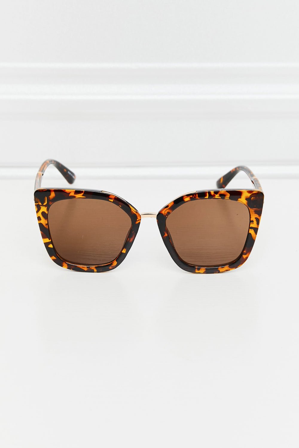 Cat Eye Full Rim Polycarbonate Sunglasses - Loulou Boutique