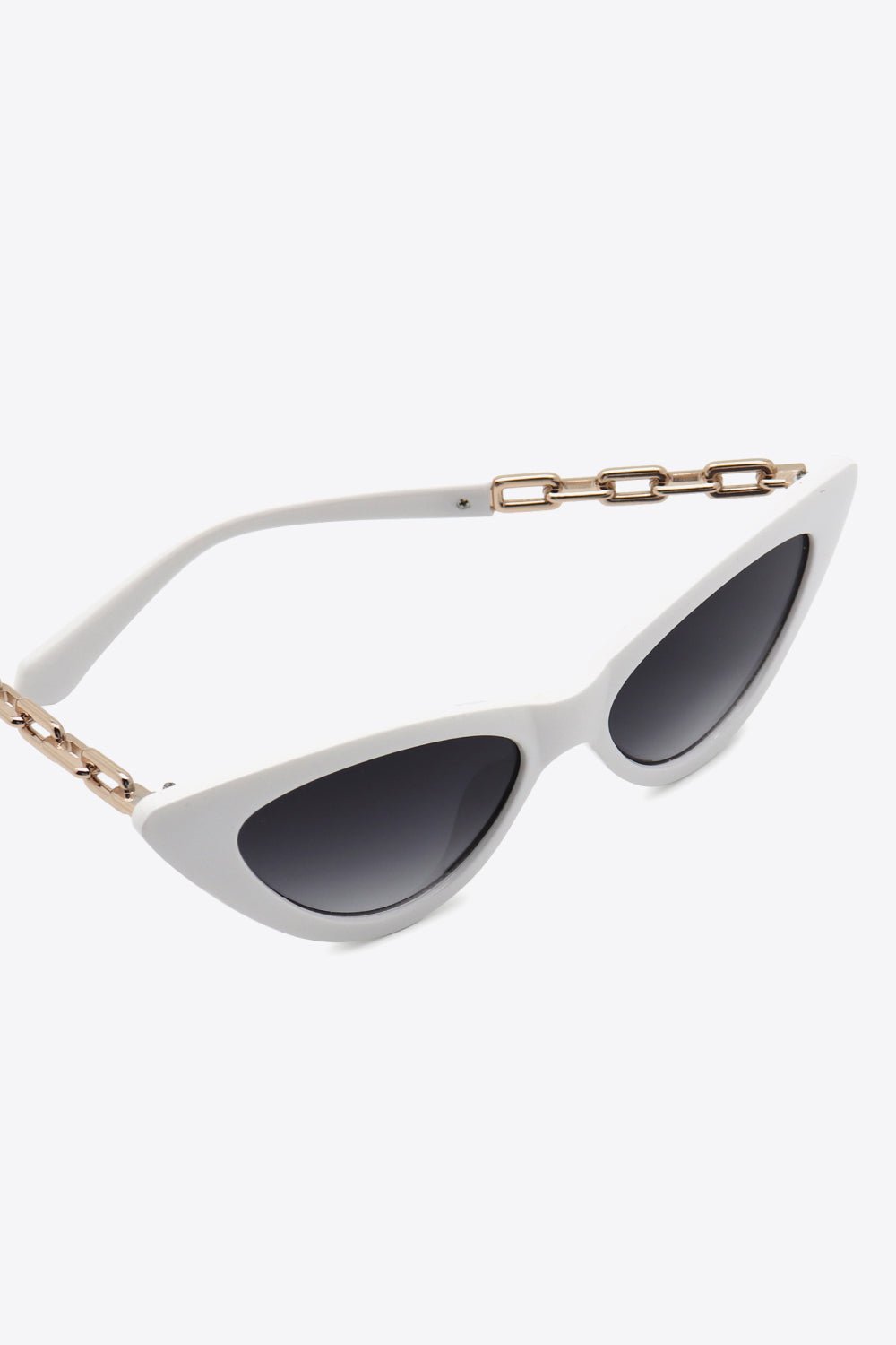 Chain Detail Cat - Eye Sunglasses - Loulou Boutique