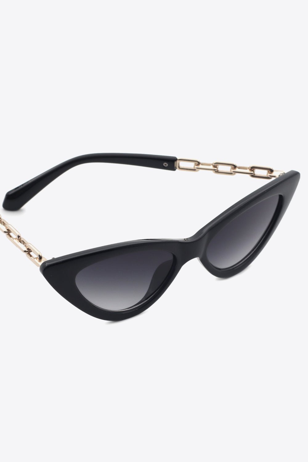 Chain Detail Cat - Eye Sunglasses - Loulou Boutique