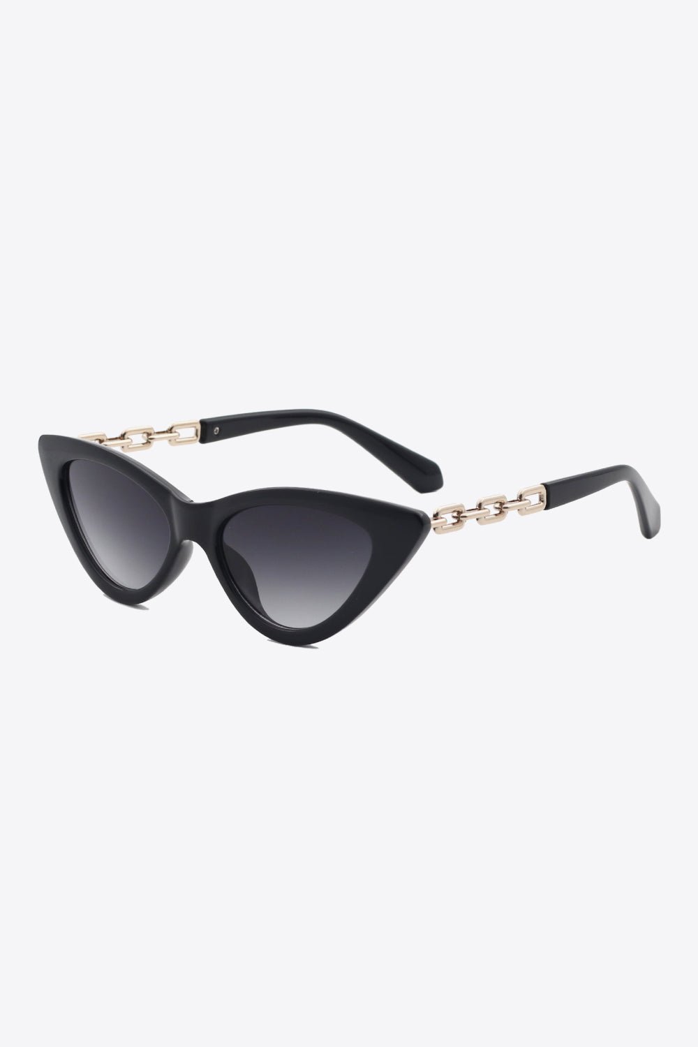 Chain Detail Cat - Eye Sunglasses - Loulou Boutique