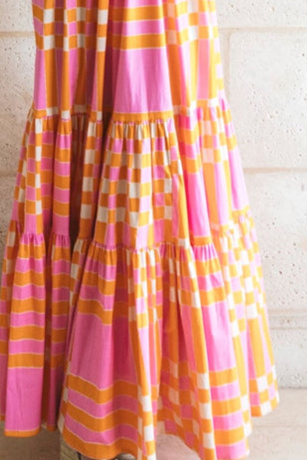 Color Block Tie Shoulder Dress - Loulou Boutique