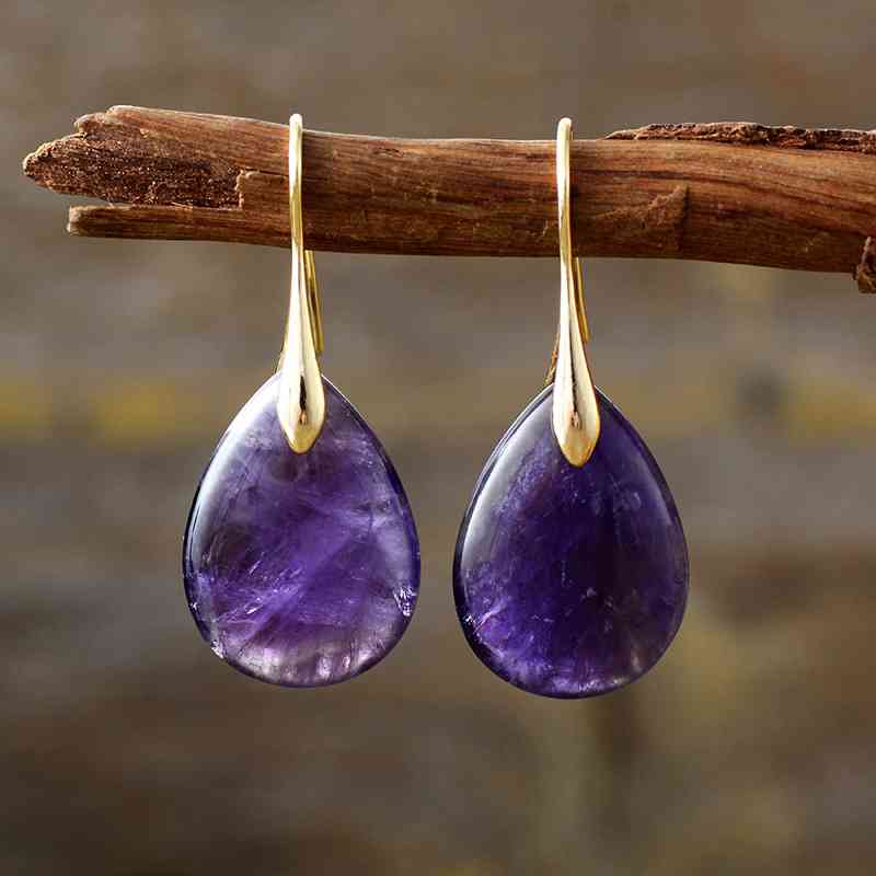 Crystal Dangle Earrings - Loulou Boutique