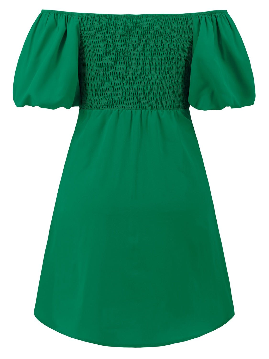 Cutout Twisted Off - Shoulder Short Sleeve Dress - Loulou Boutique
