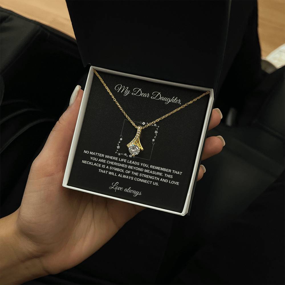 Enchanting Beauty Necklace for My Dear Daughter - Loulou Boutique