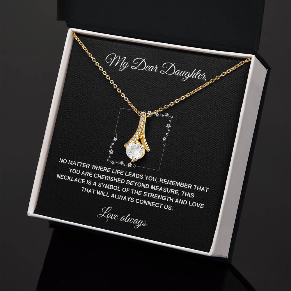 Enchanting Beauty Necklace for My Dear Daughter - Loulou Boutique