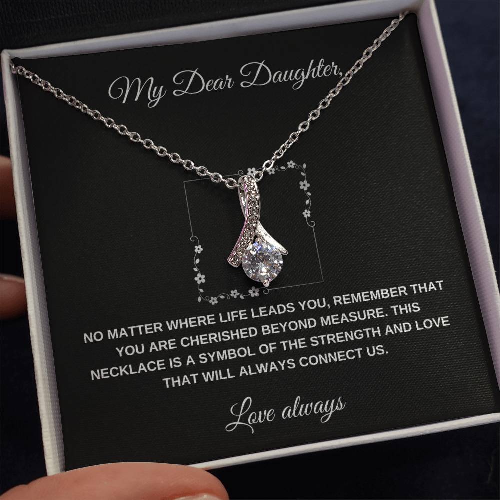 Enchanting Beauty Necklace for My Dear Daughter - Loulou Boutique