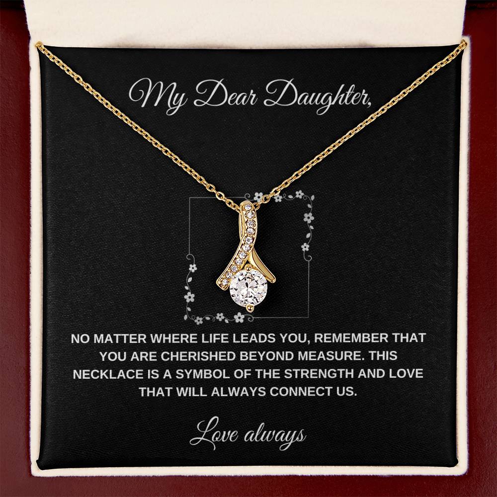 Enchanting Beauty Necklace for My Dear Daughter - Loulou Boutique