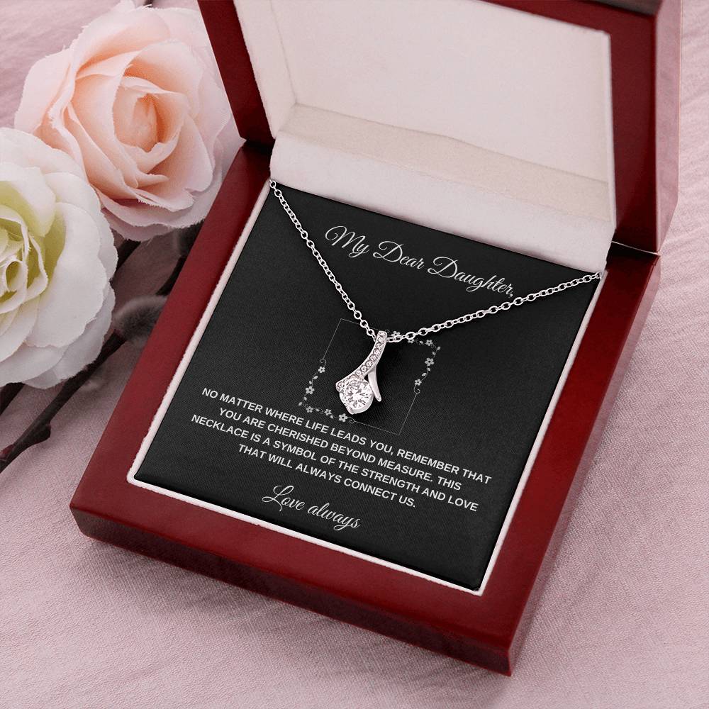 Enchanting Beauty Necklace for My Dear Daughter - Loulou Boutique