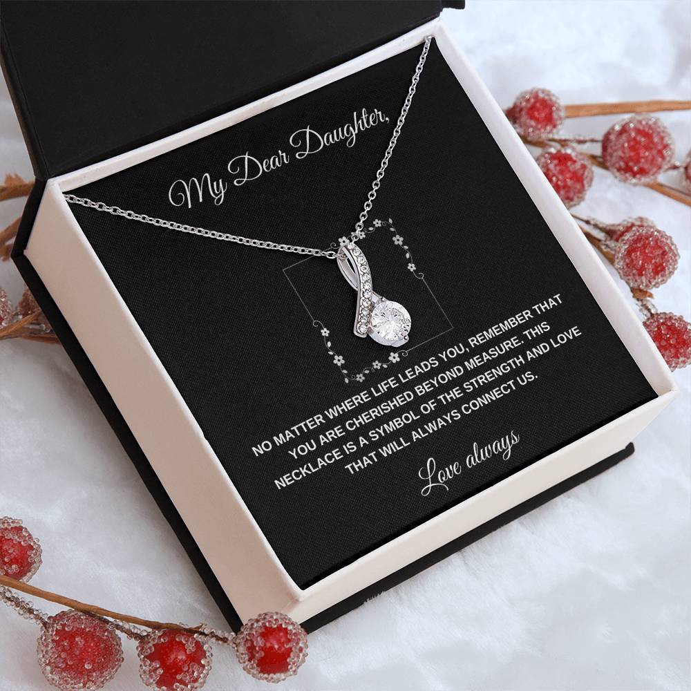 Enchanting Beauty Necklace for My Dear Daughter - Loulou Boutique