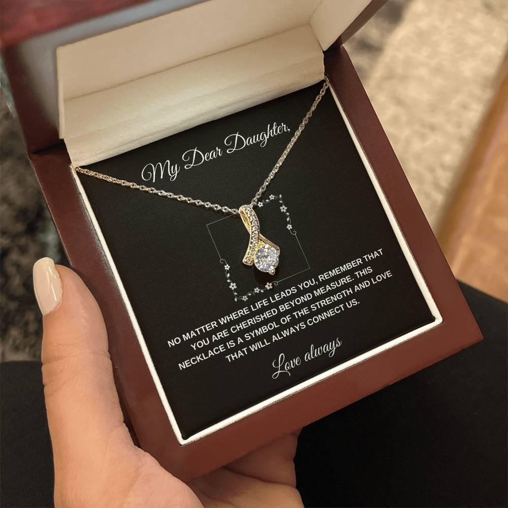 Enchanting Beauty Necklace for My Dear Daughter - Loulou Boutique