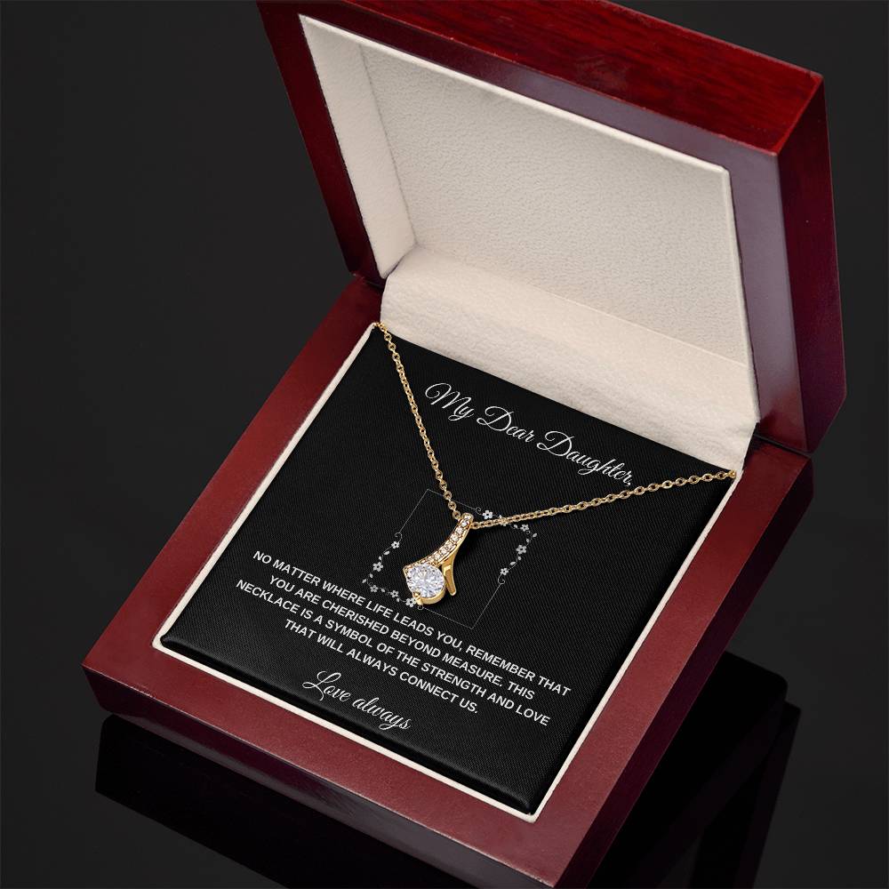 Enchanting Beauty Necklace for My Dear Daughter - Loulou Boutique
