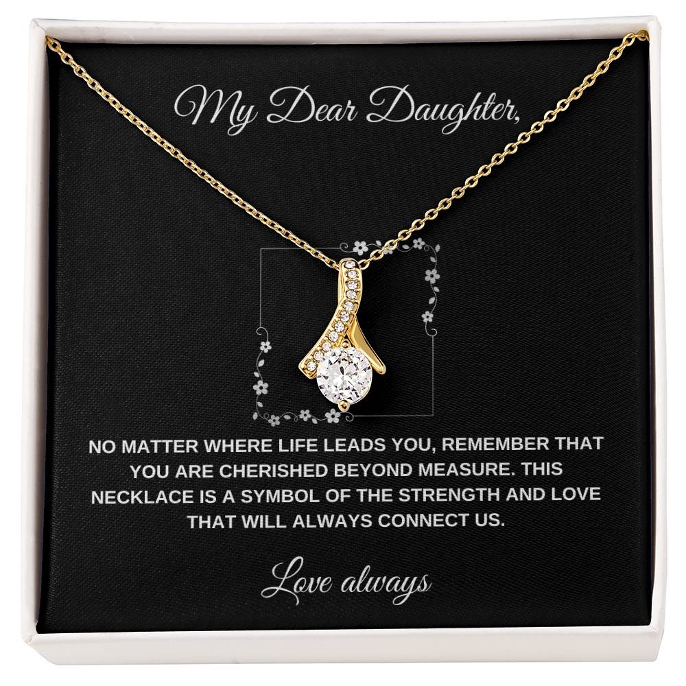 Enchanting Beauty Necklace for My Dear Daughter - Loulou Boutique