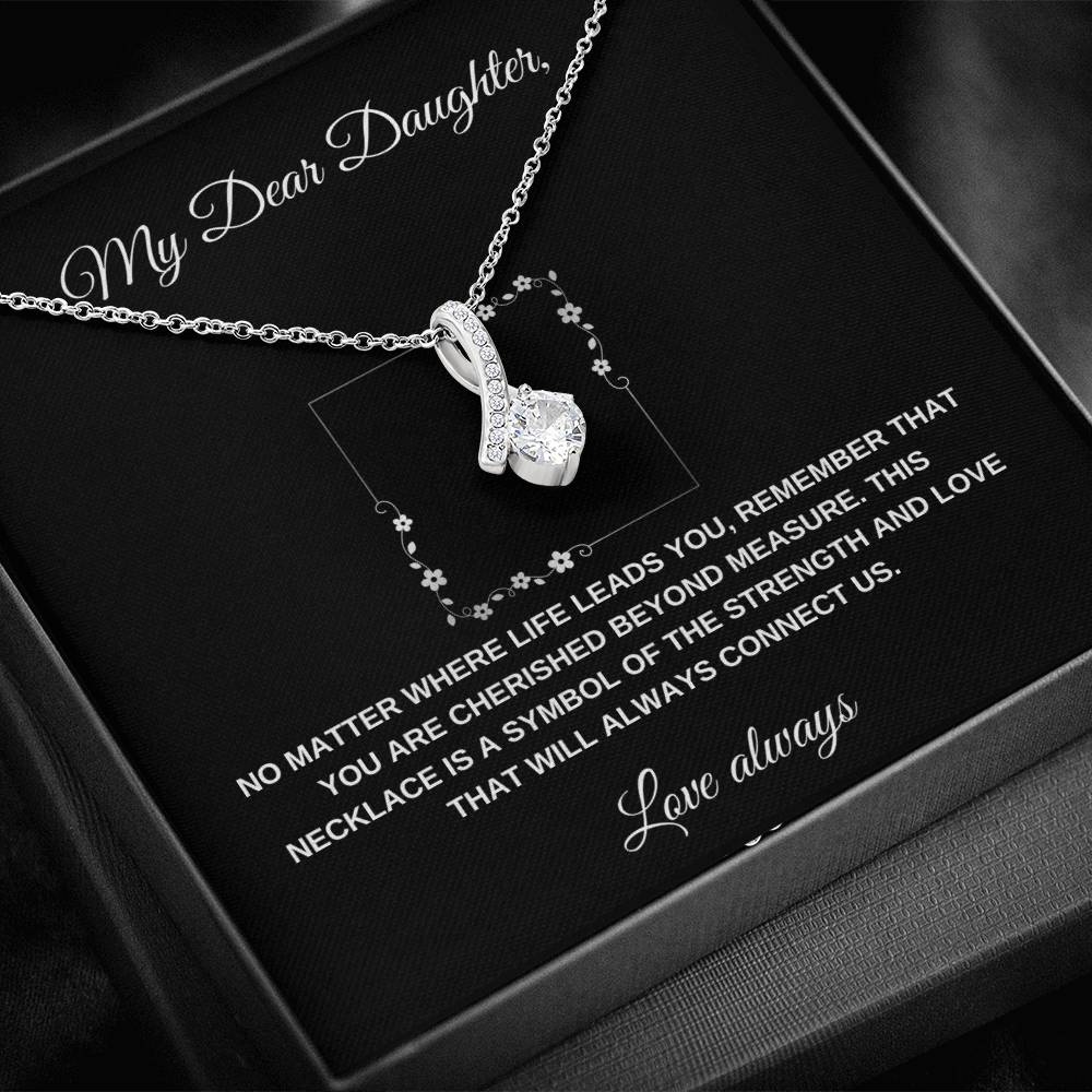 Enchanting Beauty Necklace for My Dear Daughter - Loulou Boutique