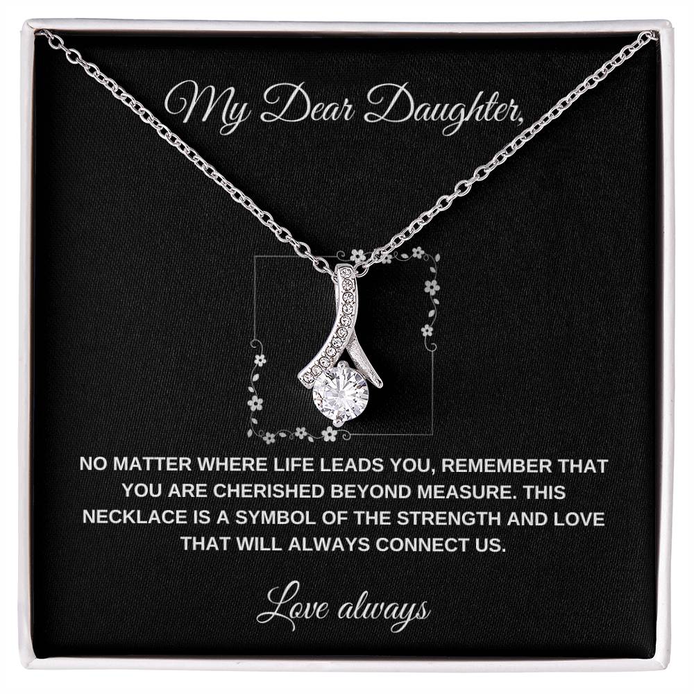 Enchanting Beauty Necklace for My Dear Daughter - Loulou Boutique