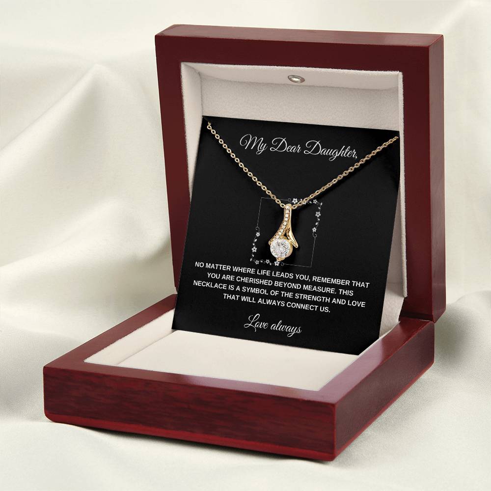 Enchanting Beauty Necklace for My Dear Daughter - Loulou Boutique