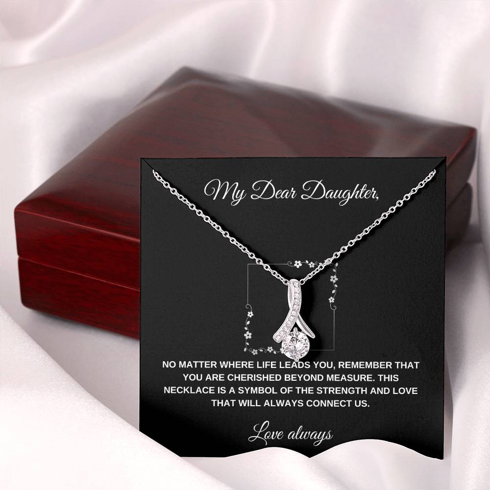 Enchanting Beauty Necklace for My Dear Daughter - Loulou Boutique