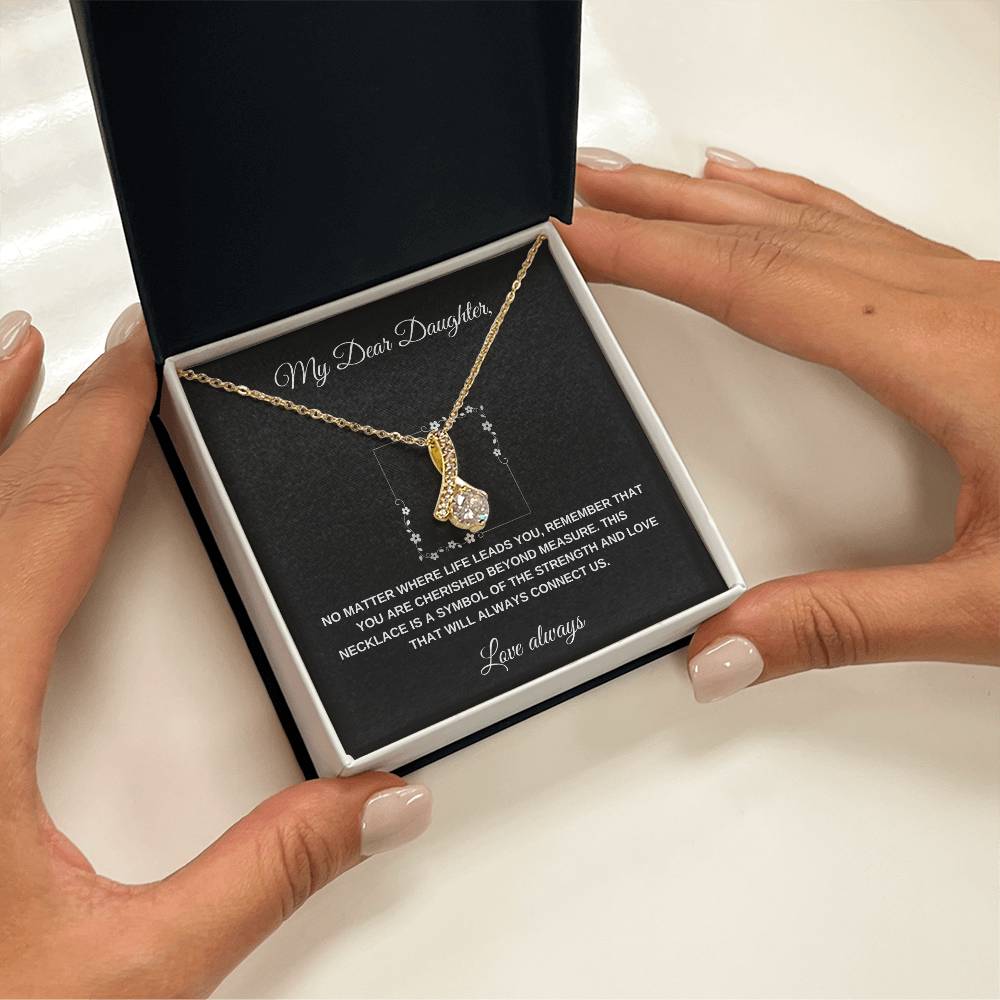 Enchanting Beauty Necklace for My Dear Daughter - Loulou Boutique