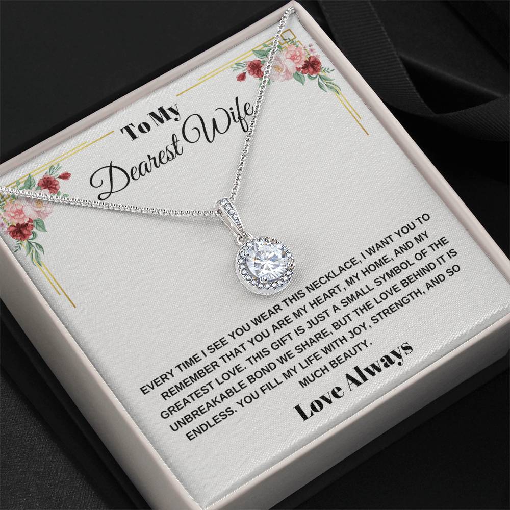 Eternal Hope Necklace: A Timeless Gift for My Dearest Wife - Loulou Boutique