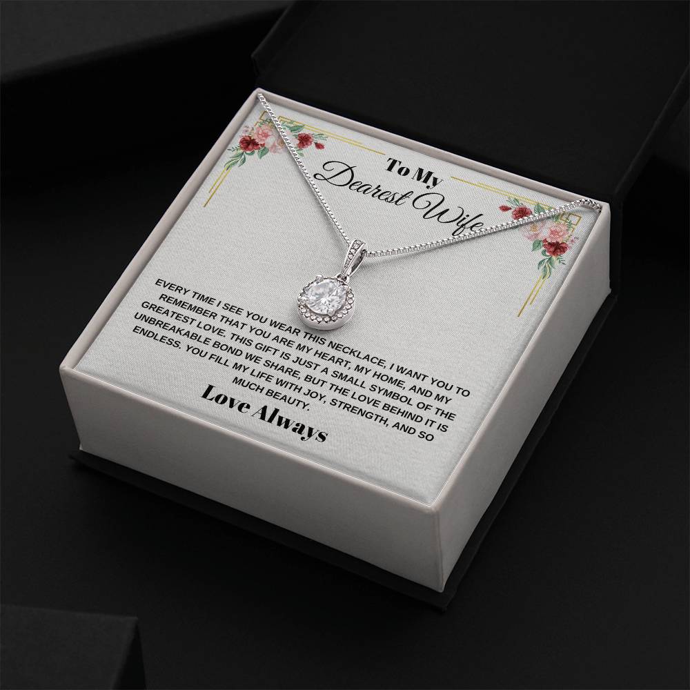 Eternal Hope Necklace: A Timeless Gift for My Dearest Wife - Loulou Boutique