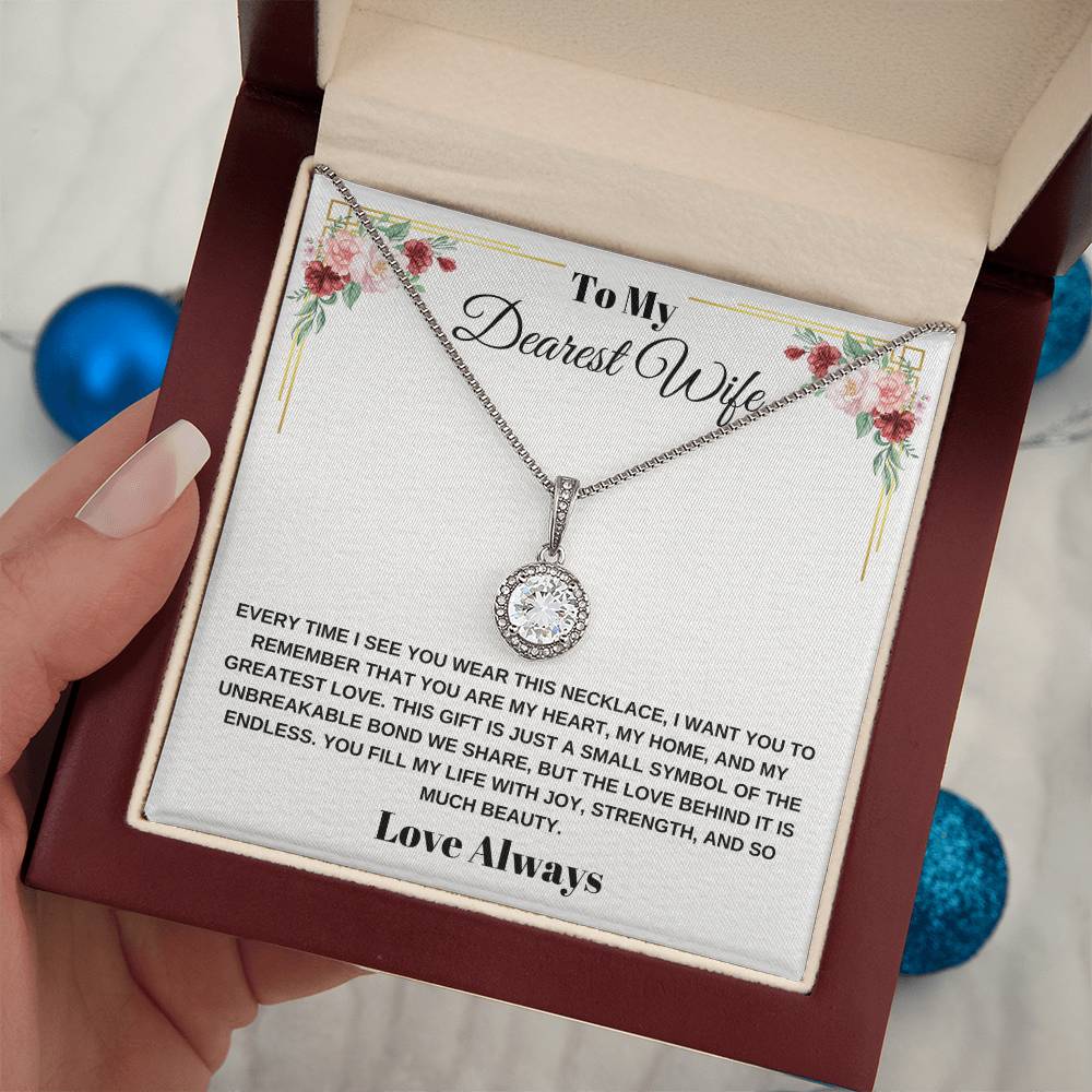 Eternal Hope Necklace: A Timeless Gift for My Dearest Wife - Loulou Boutique