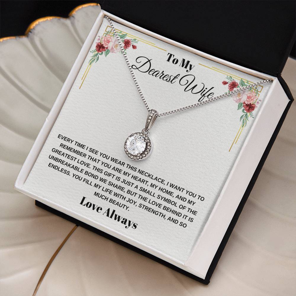 Eternal Hope Necklace: A Timeless Gift for My Dearest Wife - Loulou Boutique