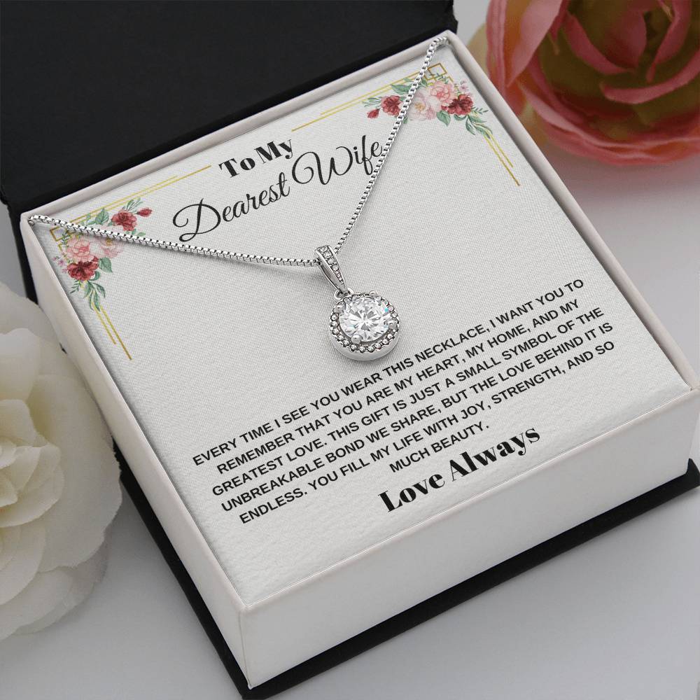 Eternal Hope Necklace: A Timeless Gift for My Dearest Wife - Loulou Boutique