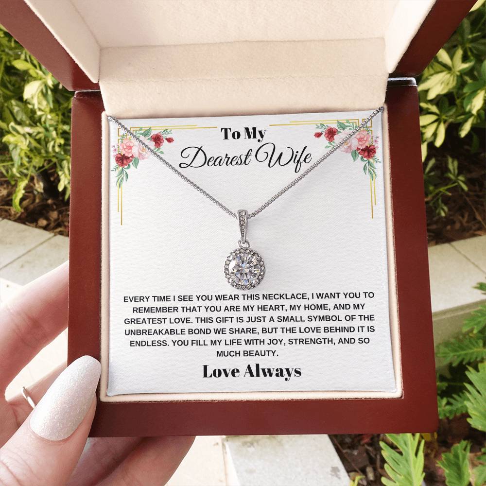 Eternal Hope Necklace: A Timeless Gift for My Dearest Wife - Loulou Boutique