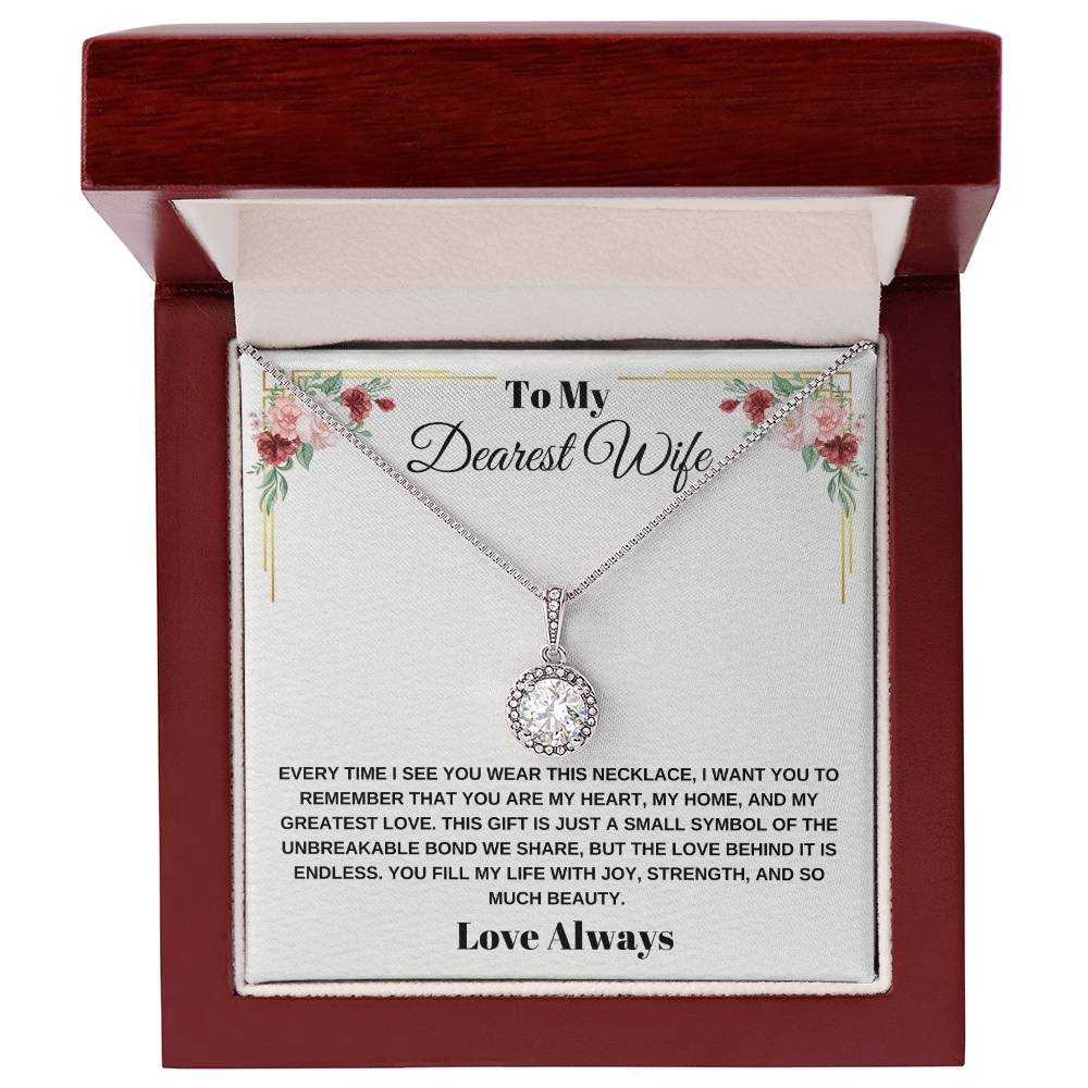 Eternal Hope Necklace: A Timeless Gift for My Dearest Wife - Loulou Boutique