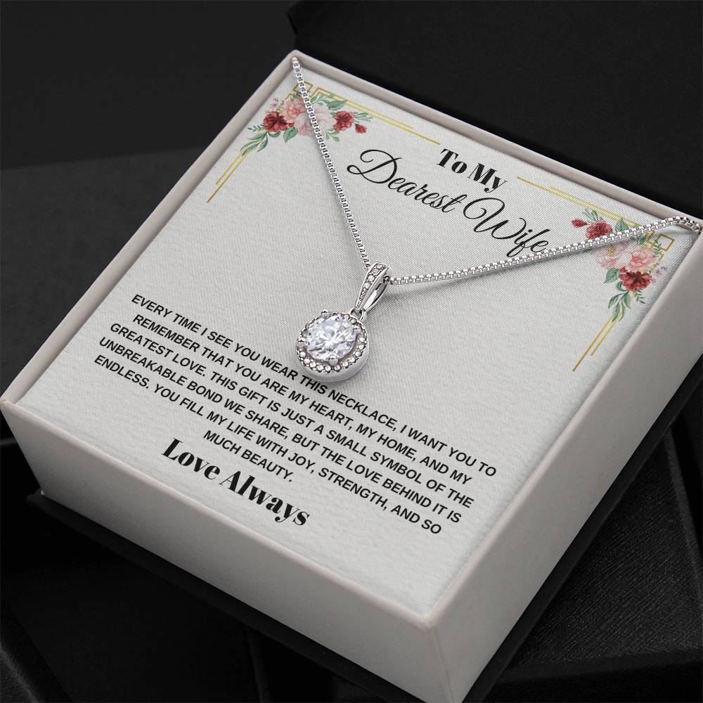 Eternal Hope Necklace: A Timeless Gift for My Dearest Wife - Loulou Boutique