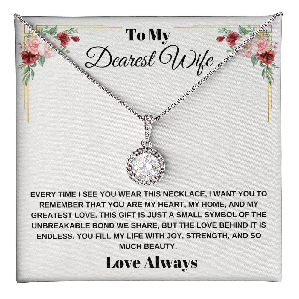 Eternal Hope Necklace: A Timeless Gift for My Dearest Wife - Loulou Boutique